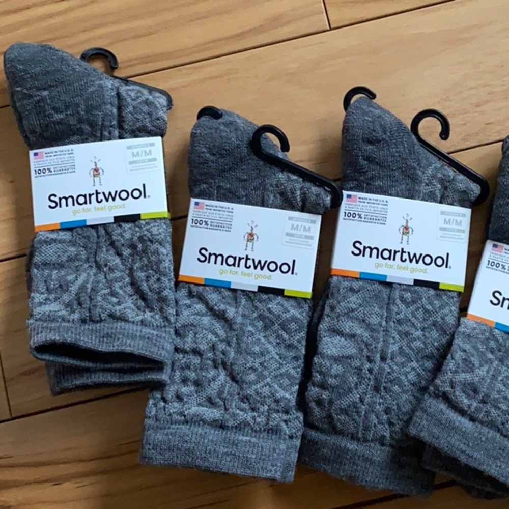 Two Paris smart wool socks